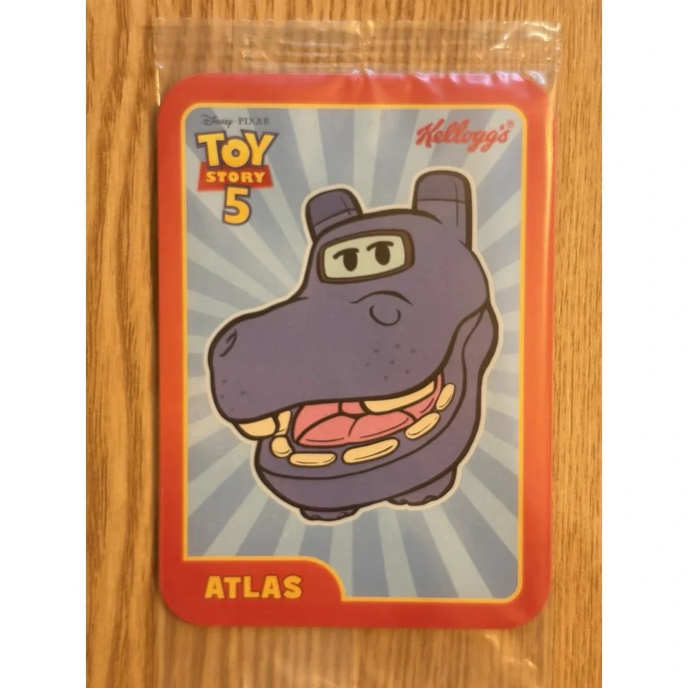 Kellogg's Toy Story 5 Non-Sport Trading Card Lot (2) Buzz Lightyear Atlas